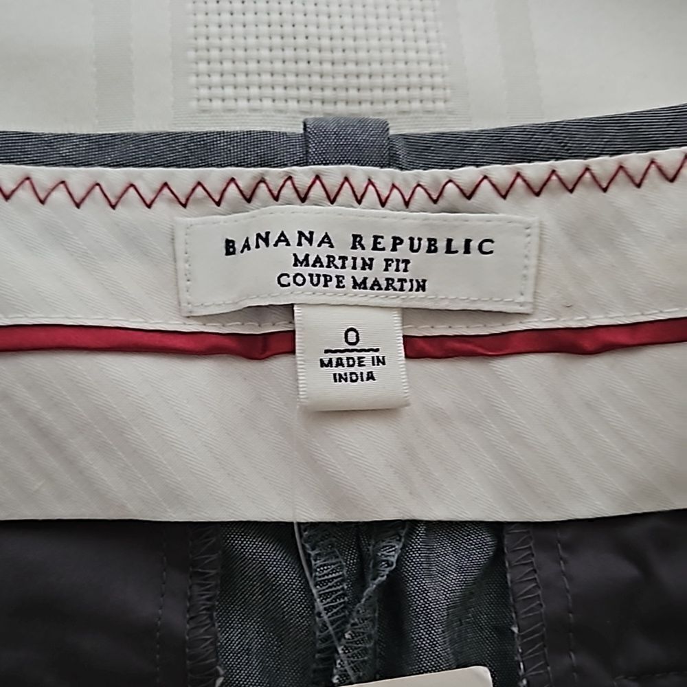 Banana Republic Women's Mid-Rise Flared Pants Gray Size 0 - Picture 6 of 16